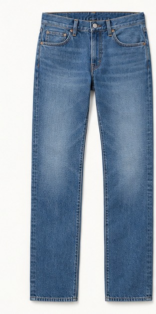 Stockman Midwash, Mid Blue, front view